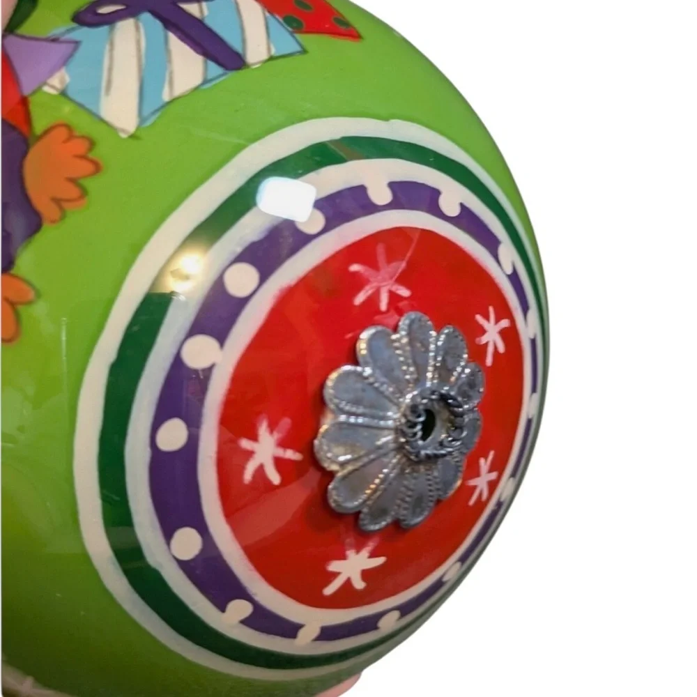 Pier 1 Li Bien 2014 Boxed Vintage Collectors Owl Ornament